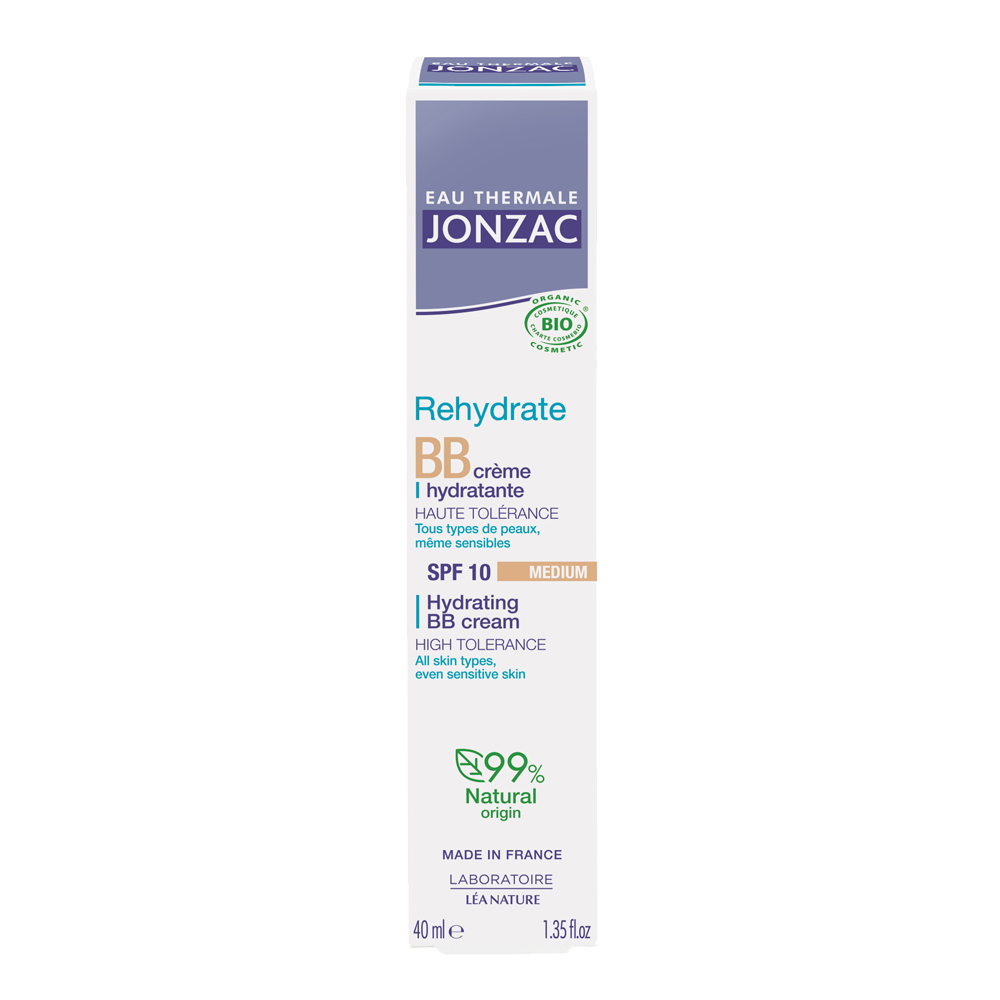 JONZAC REHYDRATE Lehký BB krém s medium odstínem SPF10 BIO 40 ml_image