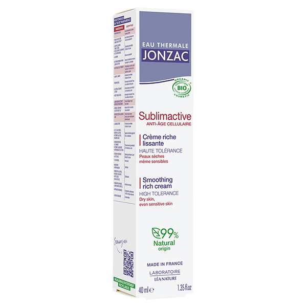 JONZAC SUBLIMACTIVE Výživný krém na vrásky BIO 40 ml_image2