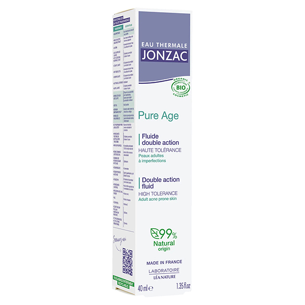 JONZAC PURE AGE Fluid na vrásky pro pleť s akné BIO 40 ml_image2